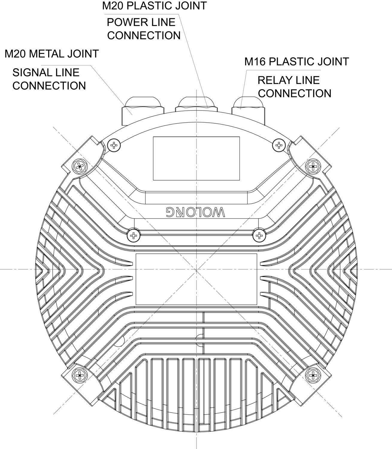 EC-motor ATB EC112 back