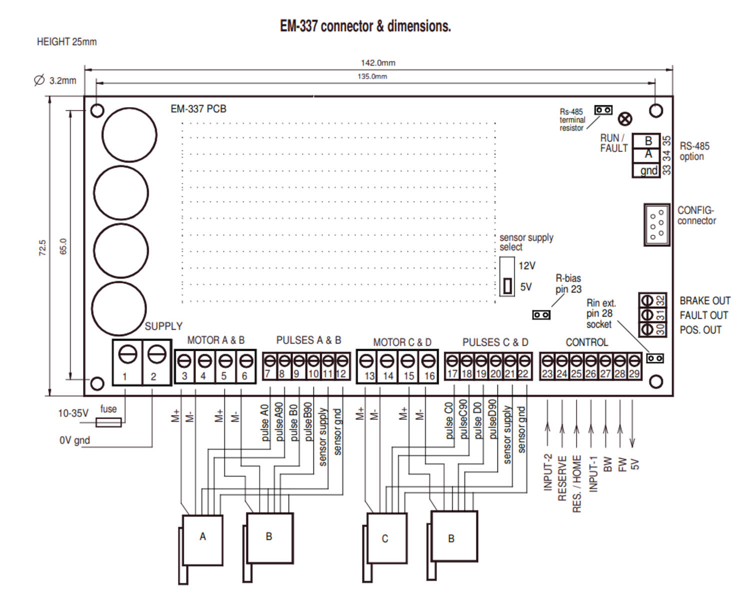 EM-337 dimensioner