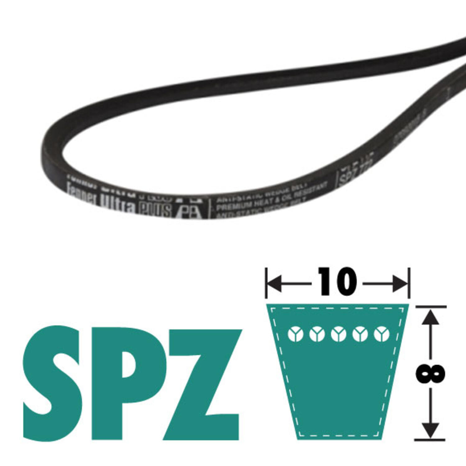 Fenner SPZ-profil smalkilrem