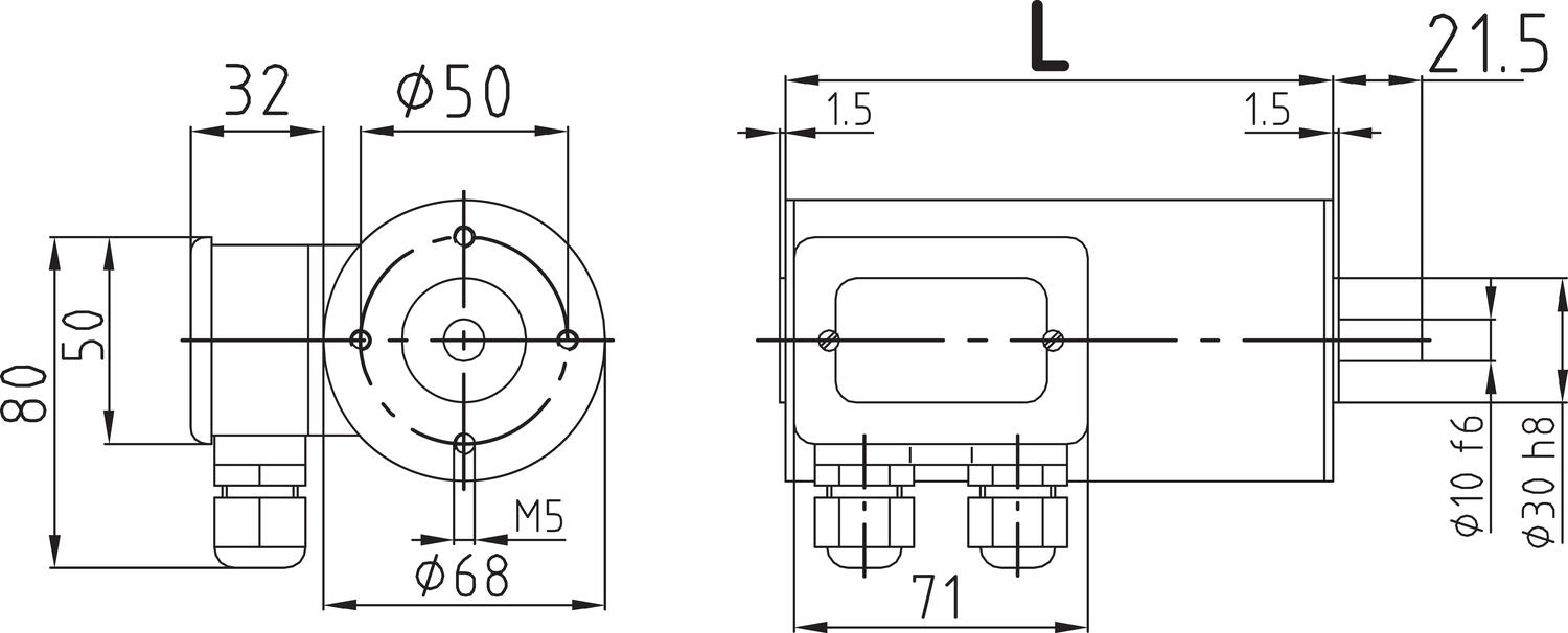 Gefeg Neckar MQ6 kuggväxel ritning