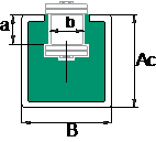 Glidlist C-profil för kedjor Simplex