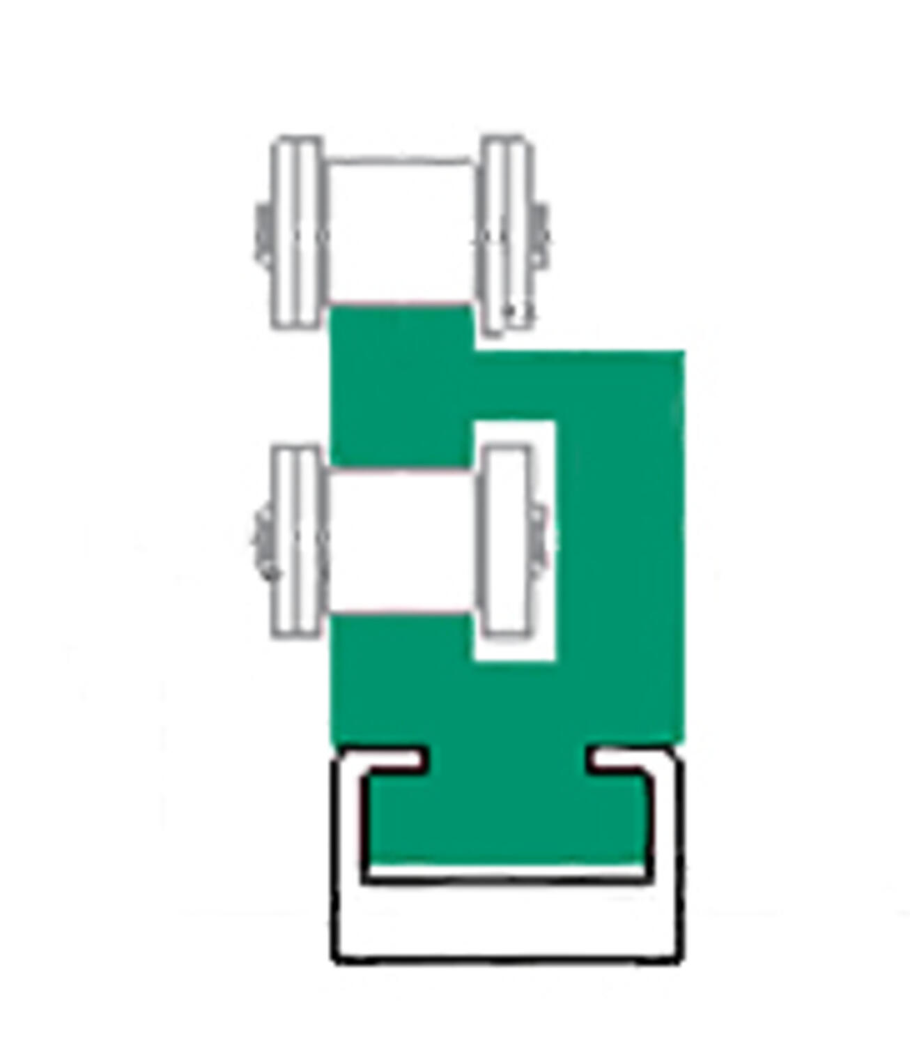 Glidlist Combi A-R-profil