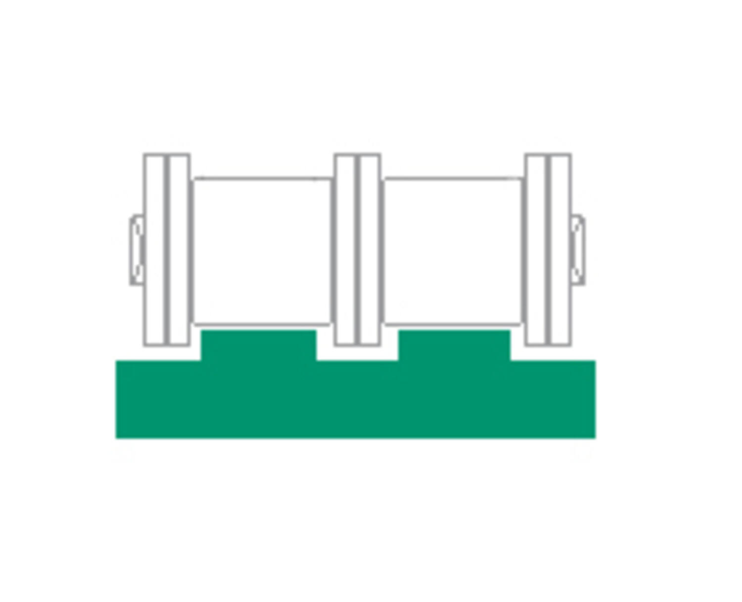 Glidlist T-profil duplex