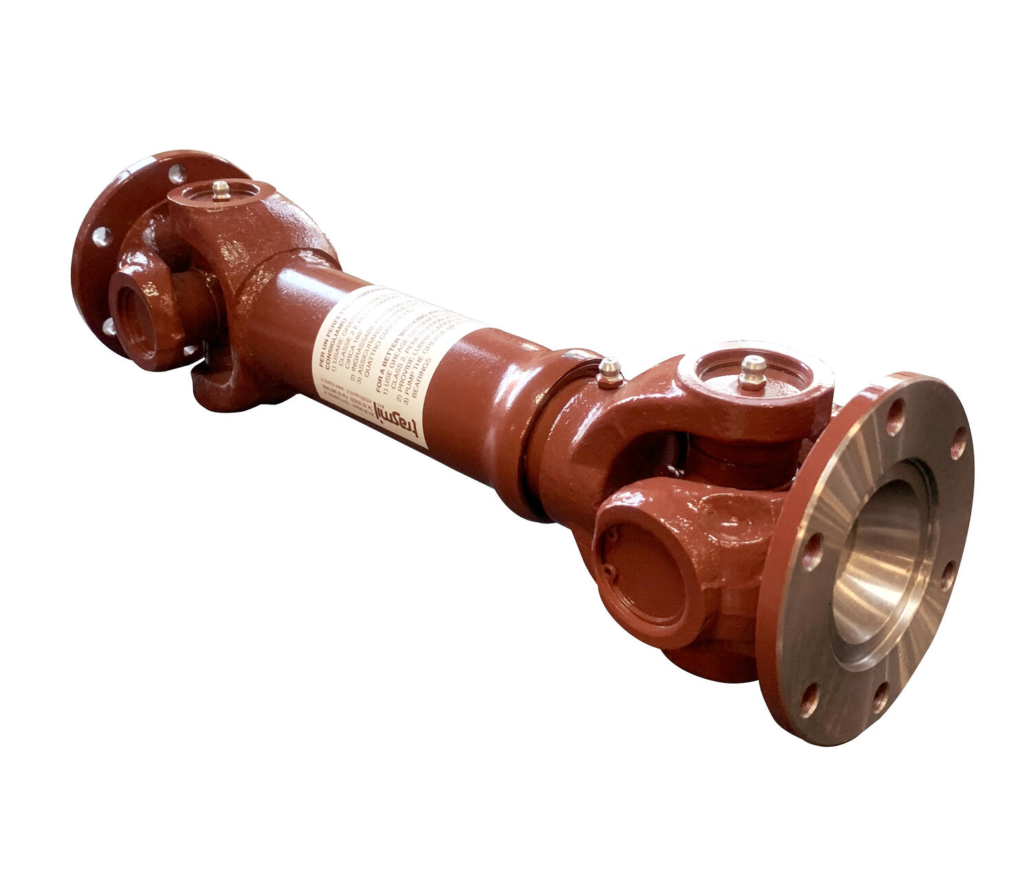 Kardanaxel Trasmil röd