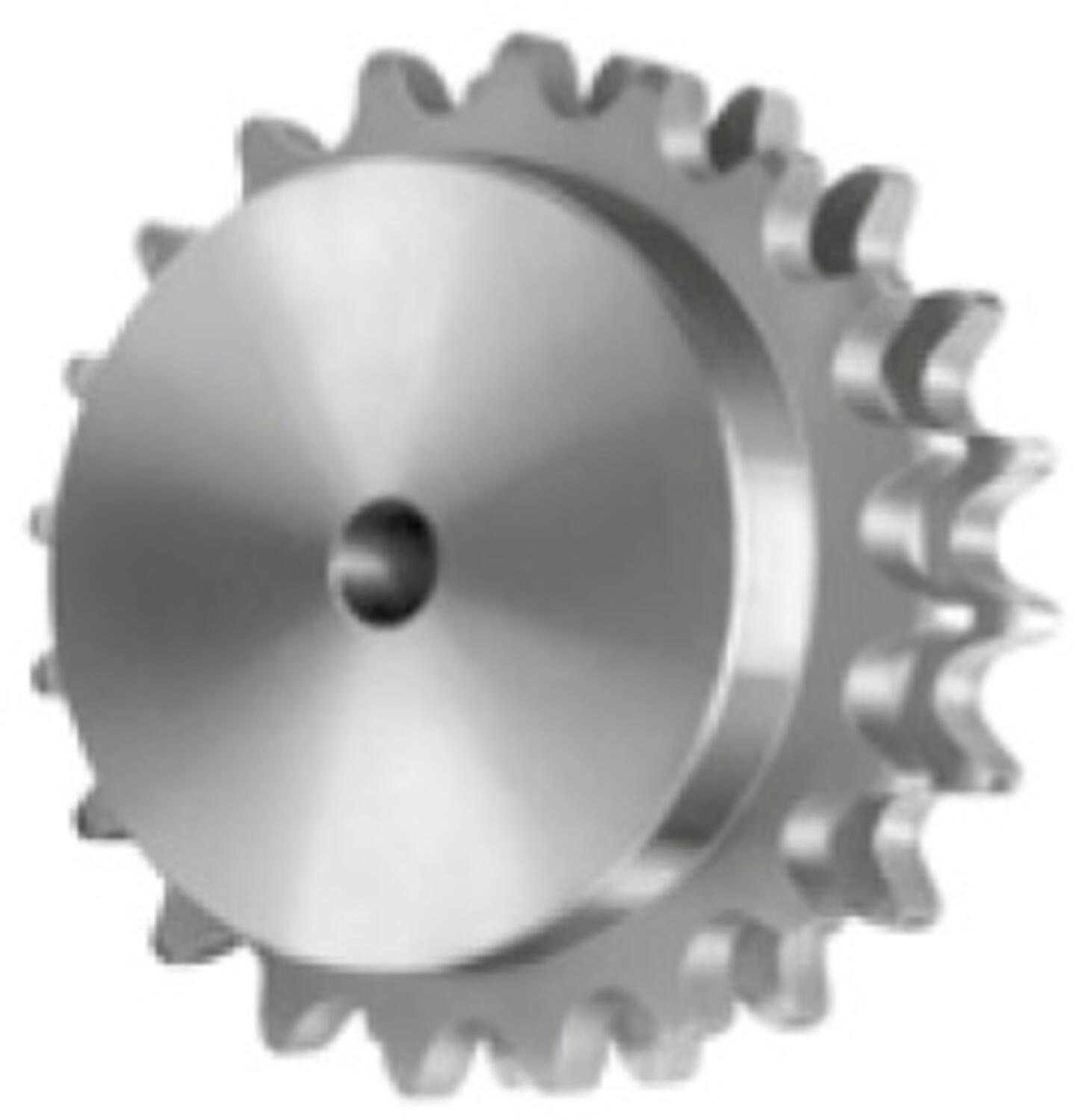 Kedjehjul duplex med nav