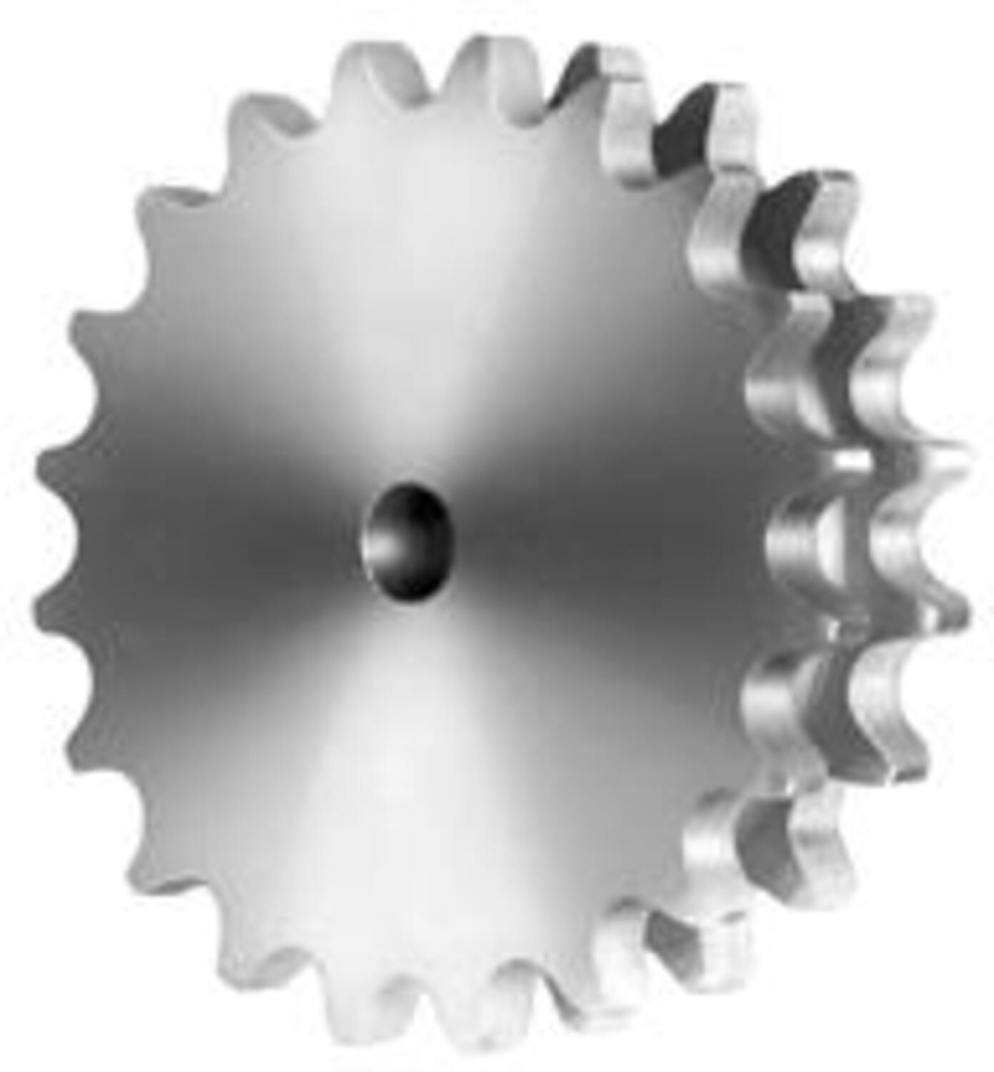 Kedjehjul duplex utan nav