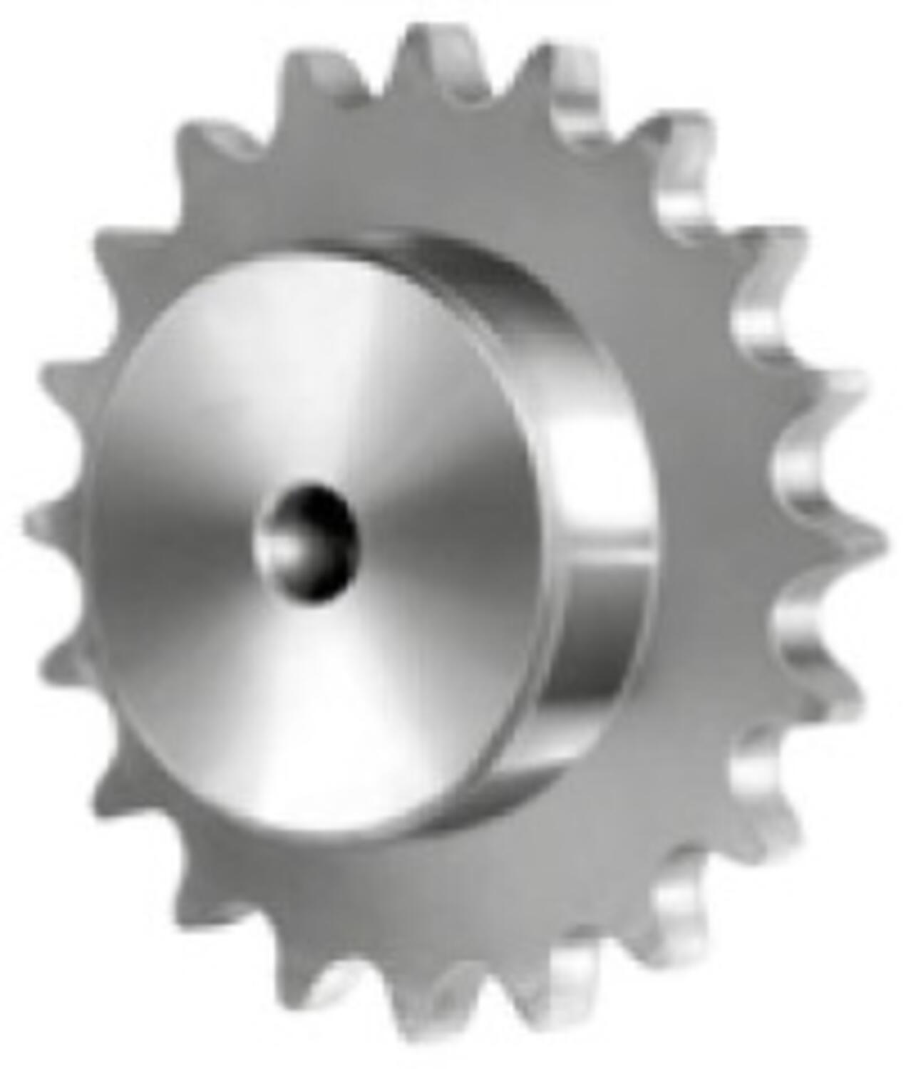 Kedjehjul simplex rostfri