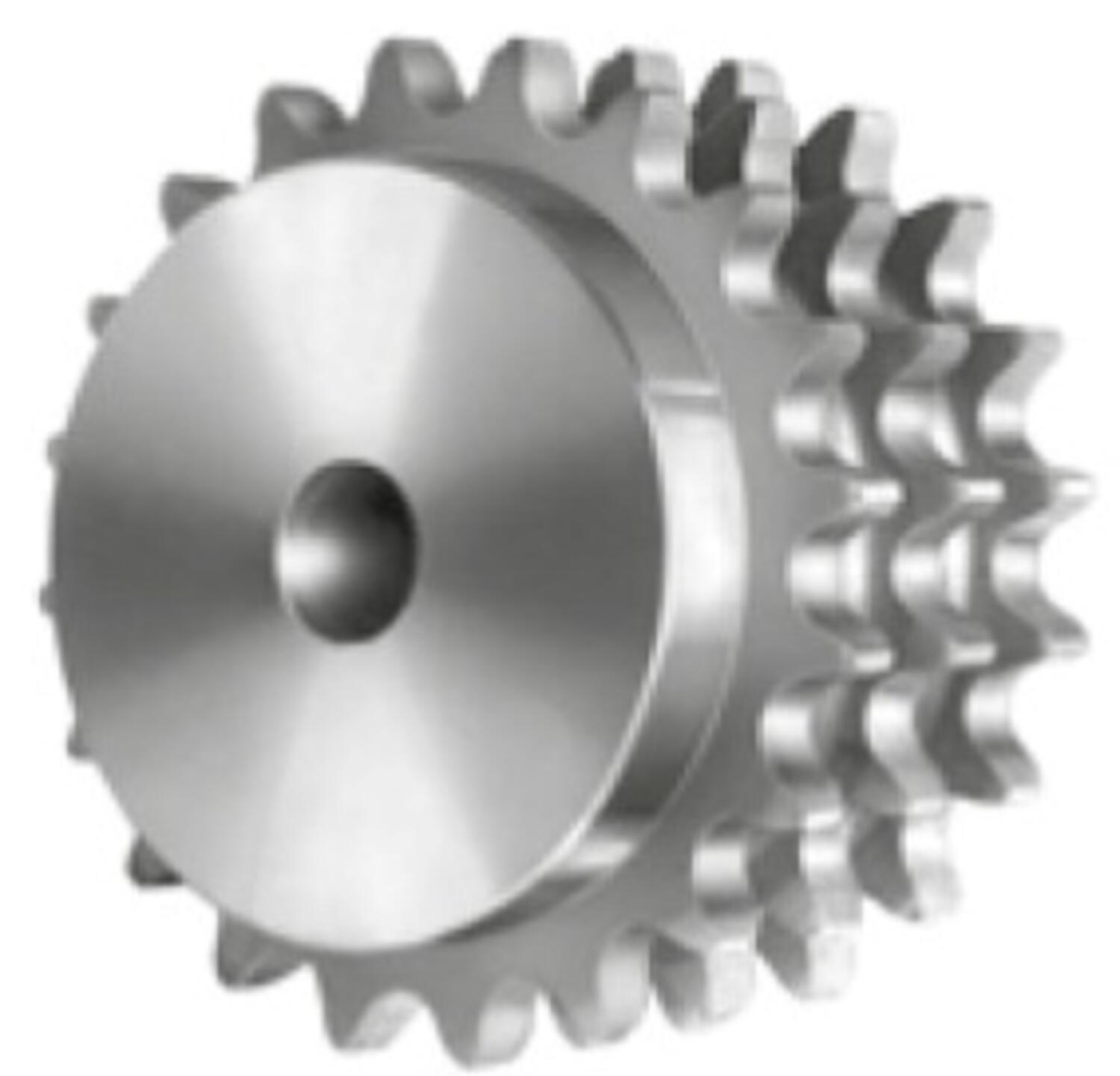 Kedjehjul triplex med nav