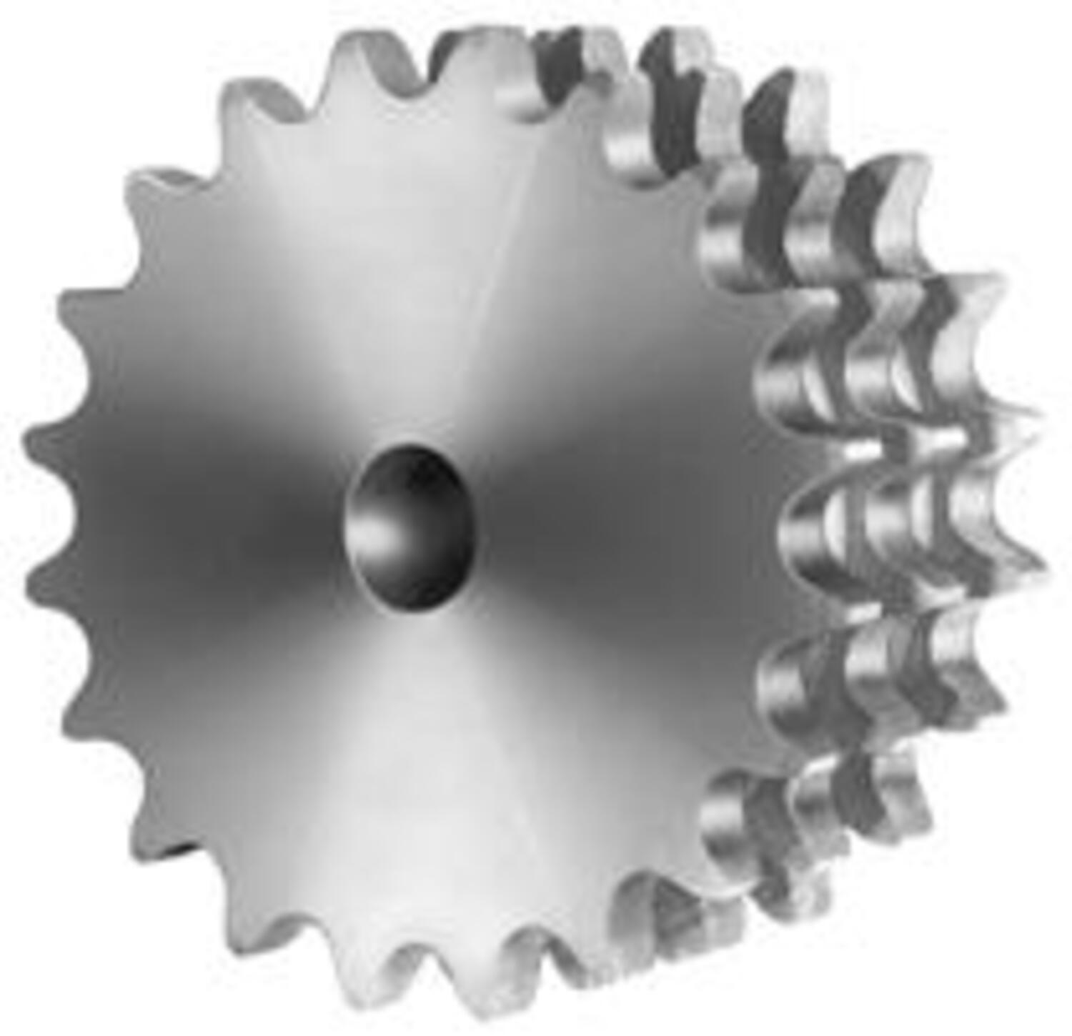 Kedjehjul triplex utan nav