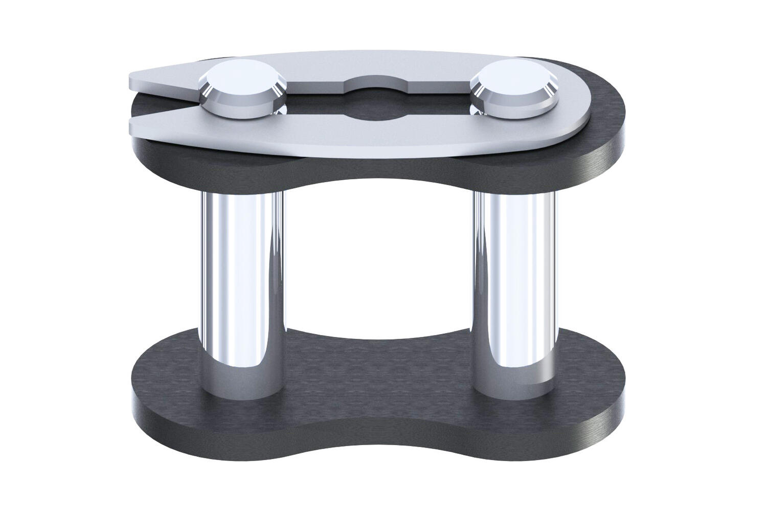 Kedjelås med fjäder