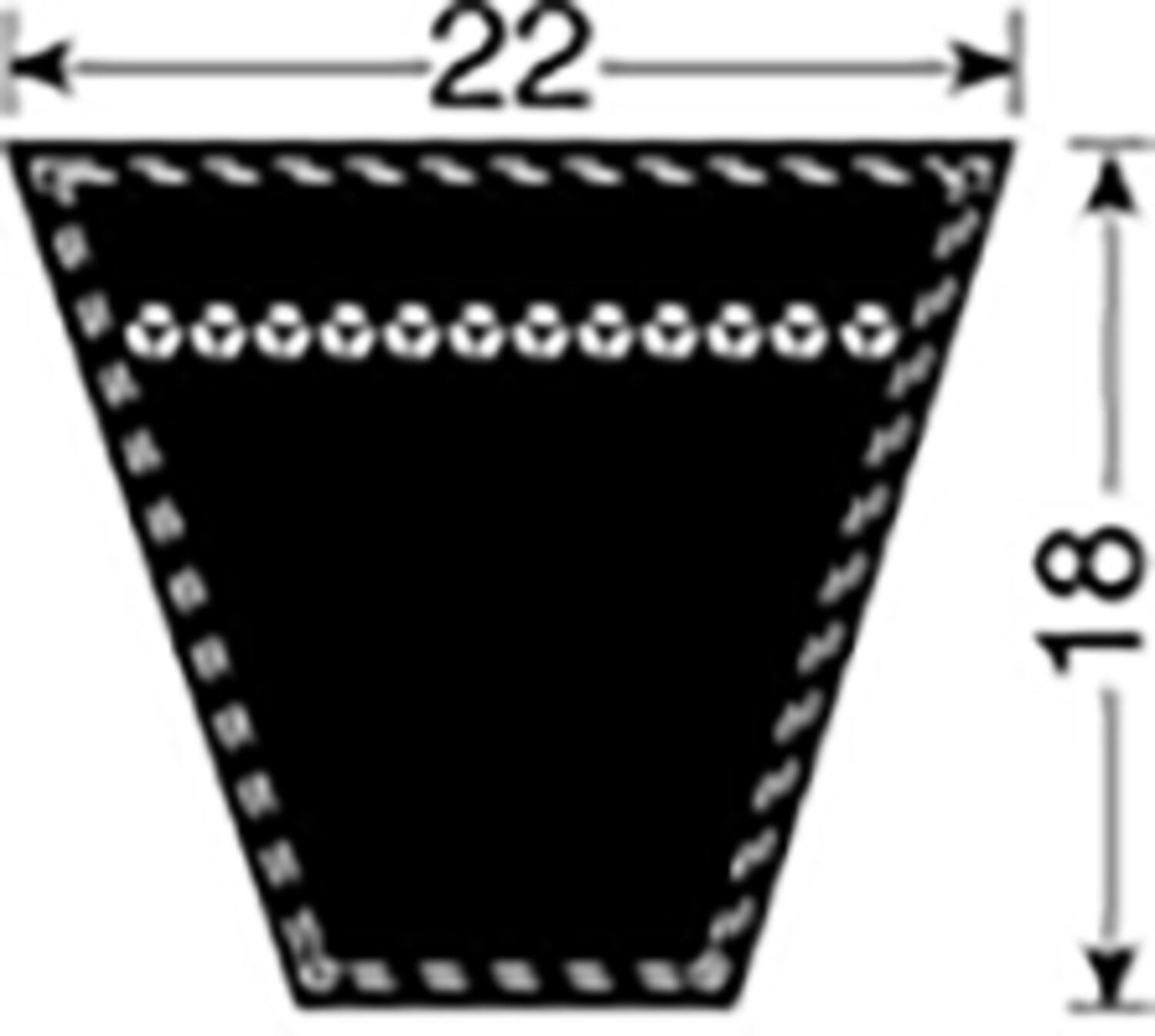 Kilrem SPC från Fenner ritning och mått