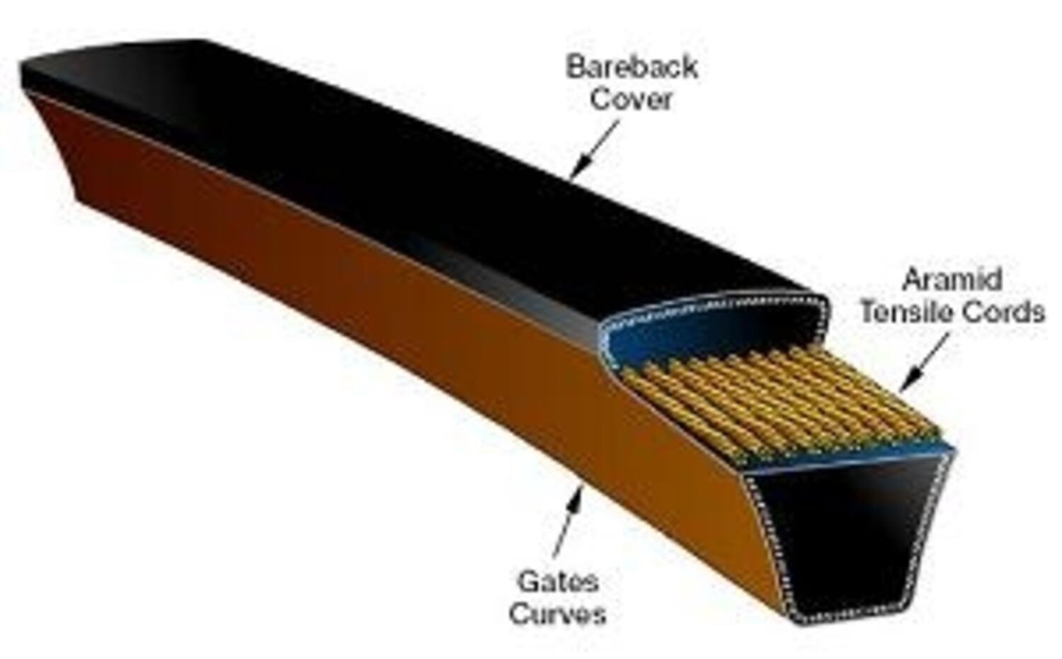 Kilremmar Predator från Gates OEM Motor