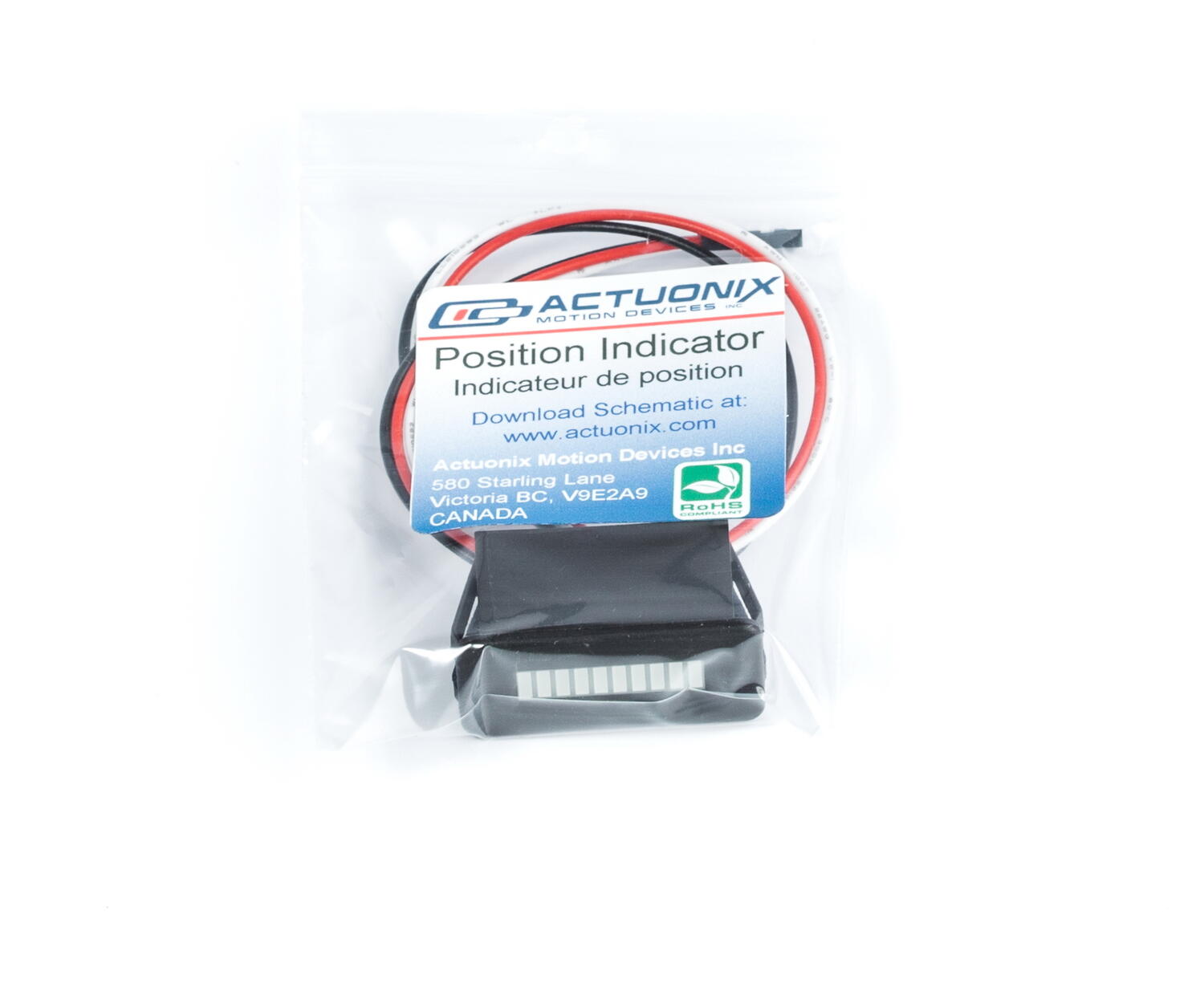 Positionsindikator för ställdon Actuonix