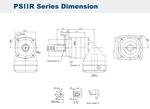PSIIR-Technical dimensions