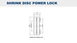 Shrink Disc Power Lock-Technical dimensions