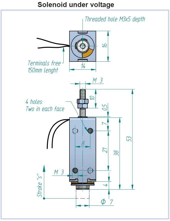 Solenoid från Nafsa under spänning