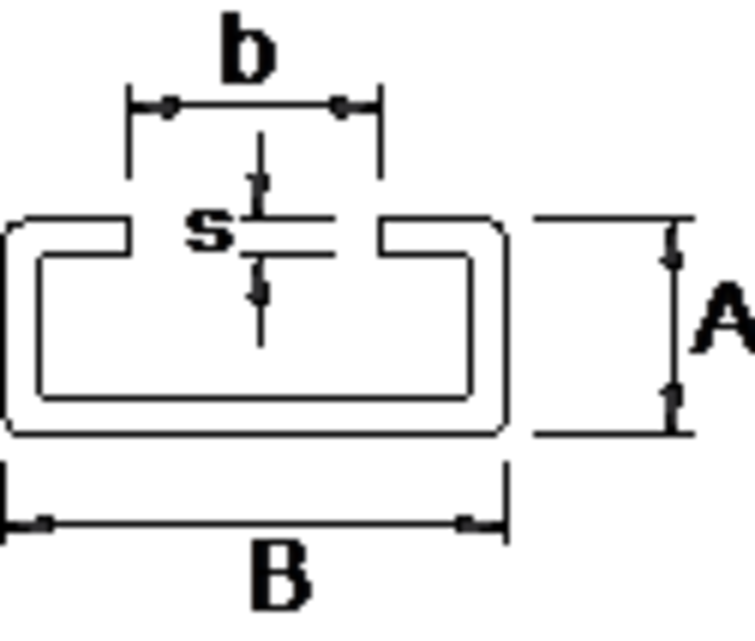 Stålprofil för profillister rostfritt