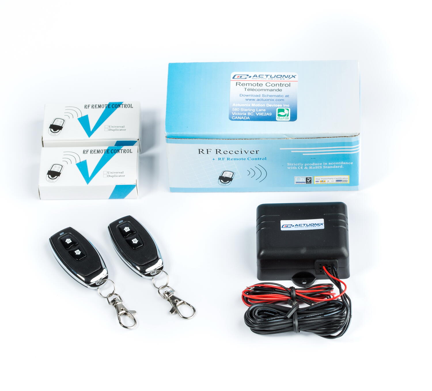 Trådlös RF-Fjärrkontroll till ställdon