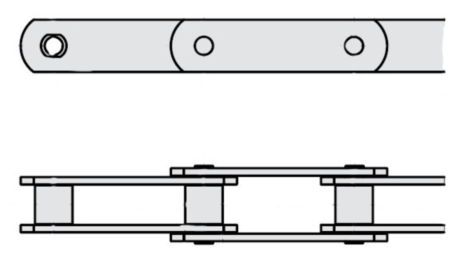 Transportörkedja M typ B
