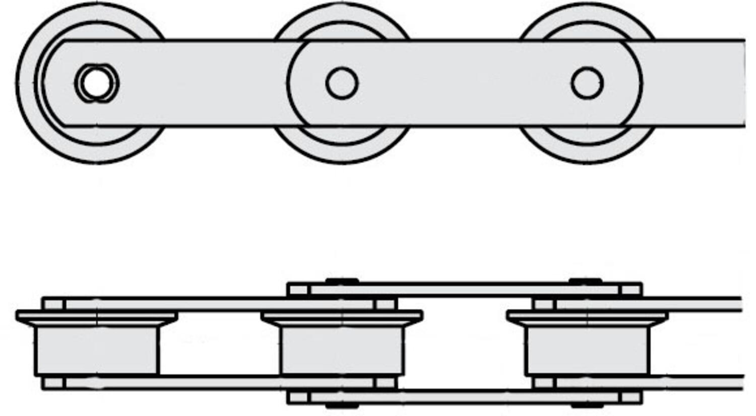 Transportörkedja M typ D