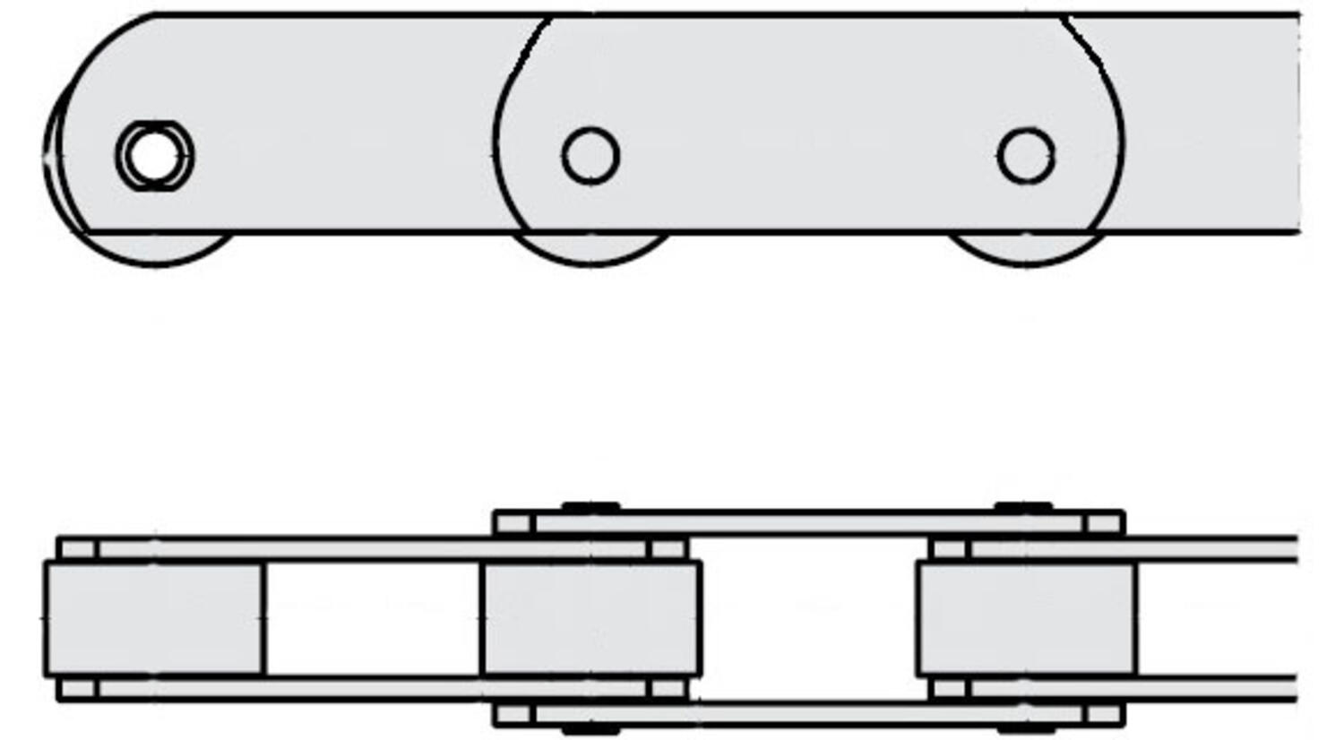 Transportörkedja M typ E